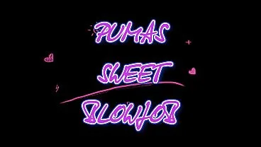 Cosplay and bodyart of sexy PUMA, passionate sex and blowjob!