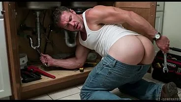 AI Plumber Gets Laid by Horny Customer