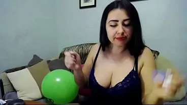 Ballons fetish show
