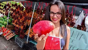 Standing Fuck Then Missionary… Thick Latina Takes His Cum on Her Face