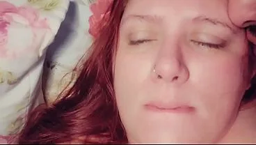 Hot Redhead MILF Teaches Nipple Licking Pleasure