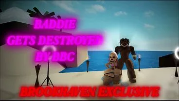 BADDIE Barbie Gets HUMILIATED By BBC and Filled with 2 LOADS (ROBLOX BROOKHAVEN)