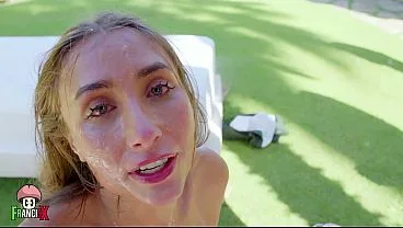 Lily Phillips Outdoor Blowbang