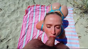 Scarlet Chase’s Beach Fuck: Deepthroat & Squirting Surprise