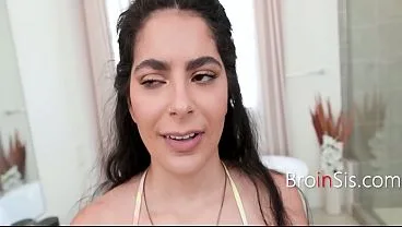 Latina Step Sister Creampied by Stepbrother