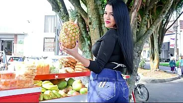 Thick Latina Doggy Style — Gagging on Big Dick