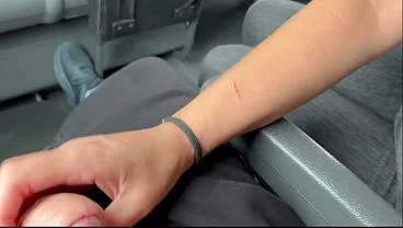 Bus Blowjob Stranger Sucks Cock