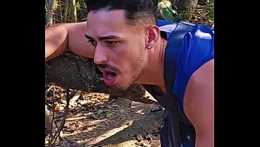 PUTO TESUDO COLETANDO PORRA NA TRILHA DO LEK SAFADO