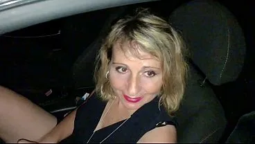 Wife Luna’s Car Sex Preview: Parking Lot Adventure