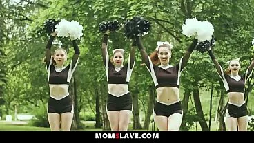 Naughty Stepdaughter Slams Twat On Easter Bunny’s Shaft