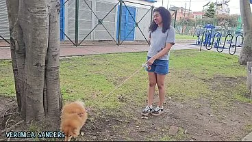 Found Hot Slut in Park, Fucked Her At Her Place