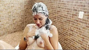 Shower Sex: Ambar Prada Perfect Breasts Pussy