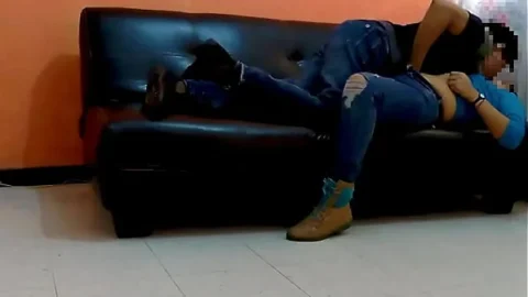 Deli Sofa Fuck: Latina Gets Creamed on Couch