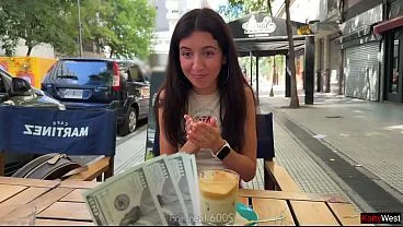 Cafe Panty Buy Leads to Surprise Public Fuck