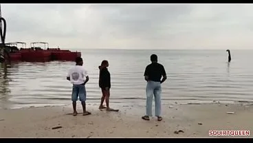 Beach Life: Sexy Couple Enjoys Passionate Sex in Sand