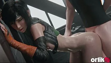 Yuffie Gets Creampied After Tight Pussy Fuck
