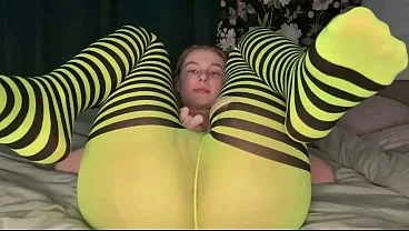 Pantyhose Boobs Fetish Play