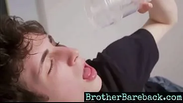 Caught Drinking my StepBrother’s Cum