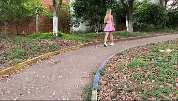 Blonde Dances for Cuckold Zack, Then Blowjobs Him