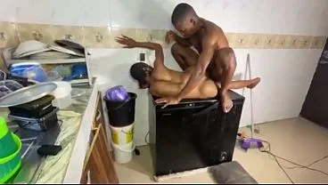Fridge Fuck Passionate Sex