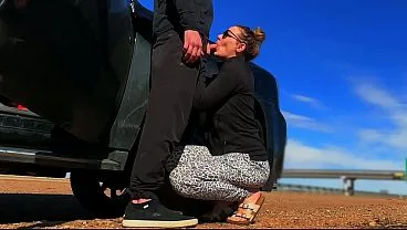 Risky Road Trip Sex On Beach Balcony Hotel
