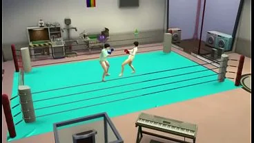 Yukino-Maryam vs Mia-Natsuki Pussystrip Lobster Fight