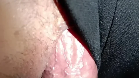 White Panties Camel Toe Tease