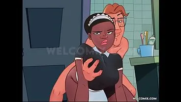 Maid Caught Fucking While He Thought Home Alone