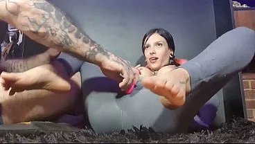 Big Squirting Show with Massive Cum Load