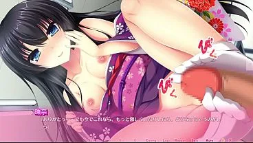 Miyanoe Kanna’s Realistic Erogame Triple Fuck Part 3