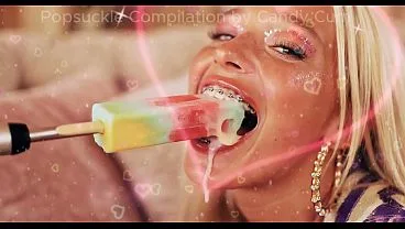 Petite College Coed Popsicle Compilation
