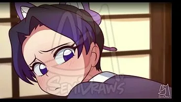 Shinobu x Douma Hentai Anime Sex