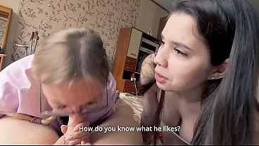 Stepmom Teaches Step Siblings How To Fuck