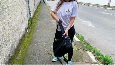 Teacher Fucks Student in Car Outside School