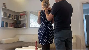 Student Becomes Strict Mistress’s Slave After Exam