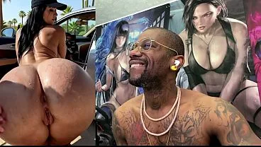 Dealership Girls, Bald Ebony & AI: Tight Pussy Fuck Fest