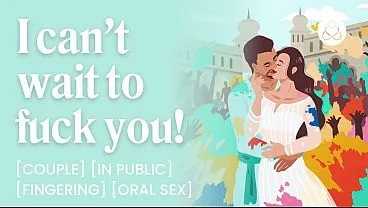 ASMR Holi Festival Boyfriend Public Fucking