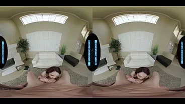 VR Latina Squirts Beautiful Hairy Pussy